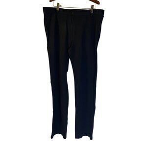 Betabrand Classic Dress Yoga Pants Womens Size XL Long Black Straight Leg Career